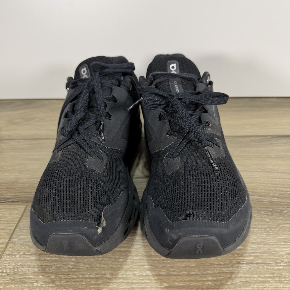 On Cloudstratus Shoes Women Size 9 Black CloudTec Running Sneakers 39.99214 - Picture 3 of 8